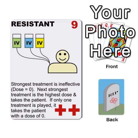 King Quacks Patient Deck By Richard Irving Front - SpadeK