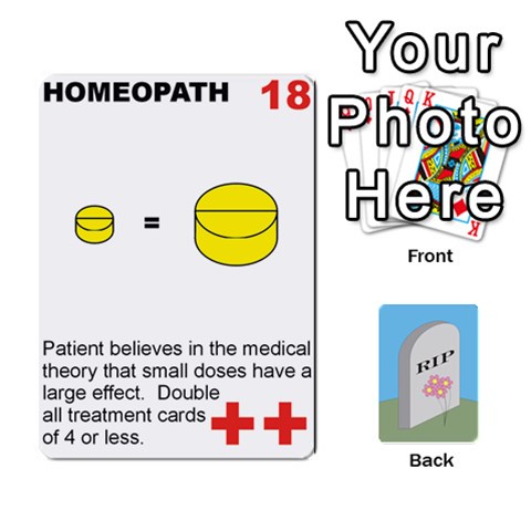Quacks Patient Deck By Richard Irving Front - Heart10