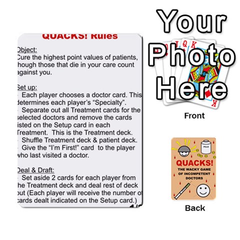 King Quacks Treatment Deck By Richard Irving Front - ClubK