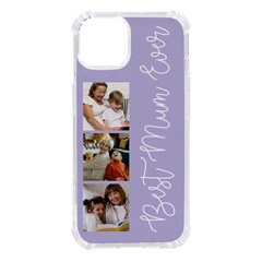 Personalized Photo and Words Phone Case (24 styles) - iPhone 14 TPU UV Print Case