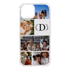 Personalized Initial Photo Phone Case - iPhone 14 TPU UV Print Case
