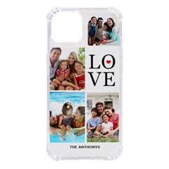 Personalized Family Name Photo Phone Case - iPhone 14 TPU UV Print Case