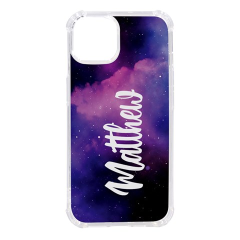 Personalized Galaxy Name Phone Case By Joe Front
