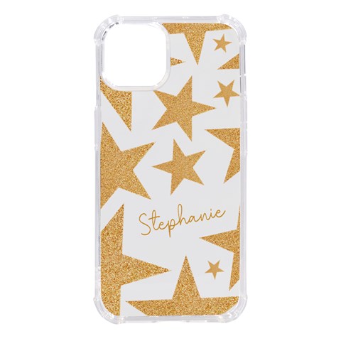 Personalized Shining Star Name Phone Case By Joe Front