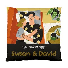 Personalized Couple Lover Name - Standard Cushion Case (Two Sides)