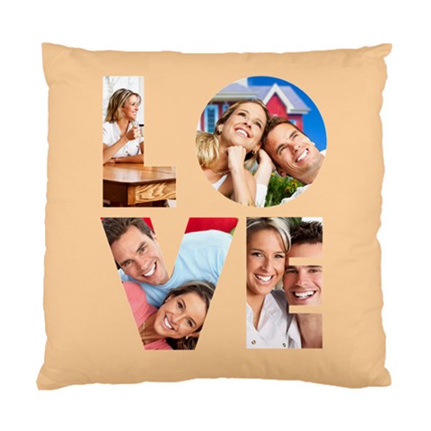 Personalized Love Photo Cushion By Joe Front