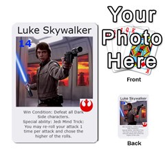 REBELS VS EMPRIE CHARACTERS - Multi-purpose Cards (Rectangle)