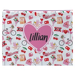Personalized Valentine Day Lover Name Cosmetic Bag - Cosmetic Bag (XXXL)