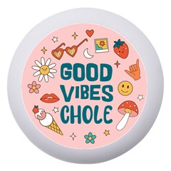 Personalized Good Vibes Name Dento Box - Dento Box with Mirror