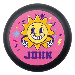 Personalized Smiling Sun Name Dento Box - Dento Box with Mirror