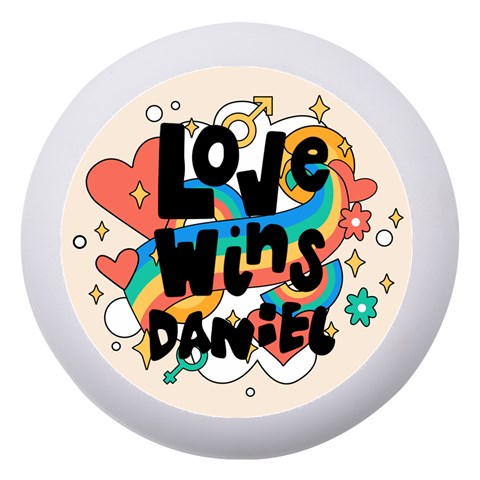 Personalized Love Wins Name Dento Box By Joe Front