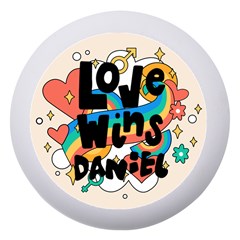 Personalized Love Wins Name Dento Box - Dento Box with Mirror