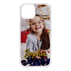 Personalized Big Photo with Name Phone Case (38 styles) - iPhone 14 TPU UV Print Case