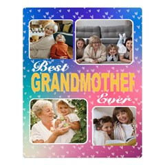 Personalized Best Ever Large Blanket (5 styles) - Two Sides Premium Plush Fleece Blanket (Large)