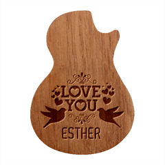 Personalized Love You Name Guitar Picks Set