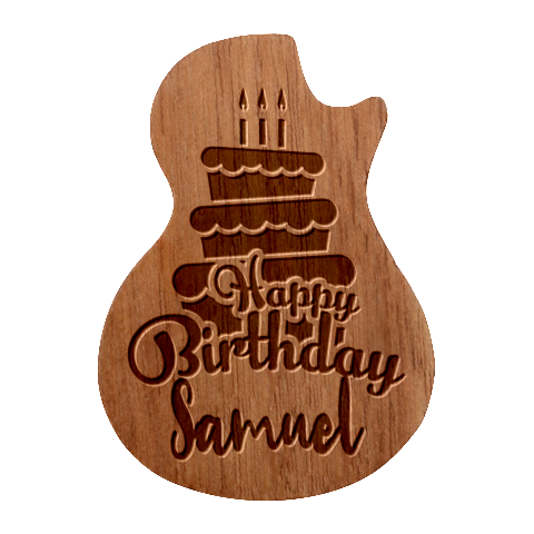 Personalized Happy Birthday Name Guitar Picks Set By Joe Front
