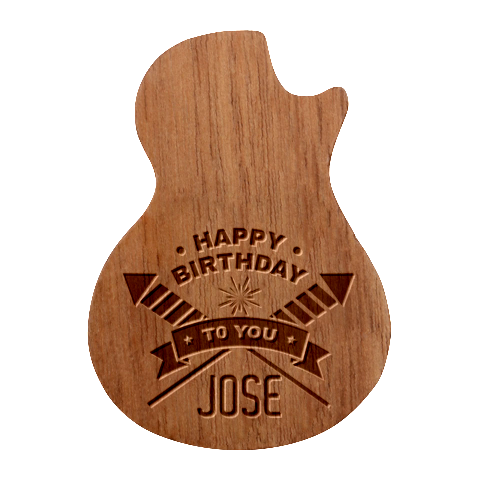 Personalized Happy Birthday Name Guitar Picks Set By Joe Front
