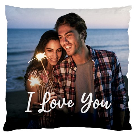 Personalized Couple Photo Cushion By Joe Back