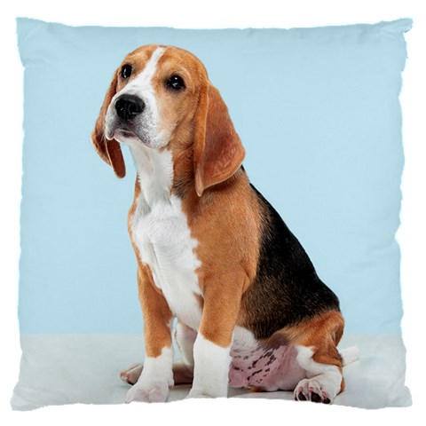 Personalized Dog Photo Name Baby Flannel Cushion By Joe Back