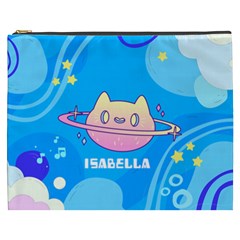 PERSONALIZED CAT SPACE COSMETIC BAG COSMETIC BAG (7 styles) - Cosmetic Bag (XXXL)