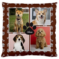 Personalized Dog Photo Name Cushion
