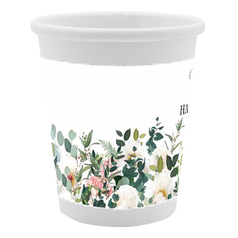 Personalized Celebration Name Date Paper Cup By Joe Left