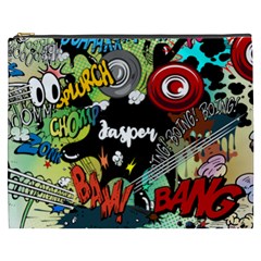 Personalized Comics Style Name Cosmetic Bag - Cosmetic Bag (XXXL)