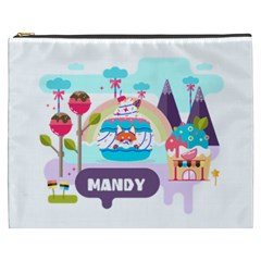 Personalized Candy world Name Cosmetic Bag (7 styles) - Cosmetic Bag (XXXL)