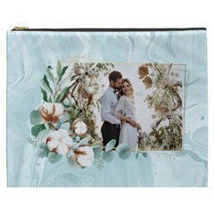 Personalized Wedding Photo Names Cosmetic Bag - Cosmetic Bag (XXXL) Personalized Wedding Photo Names Cosmetic Bag - Cosmetic Bag (XXXL)