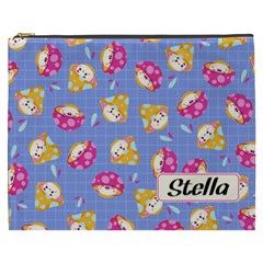 Personalized Mushroom Illustration Name Cosmetic Bag (7 styles) - Cosmetic Bag (XXXL)