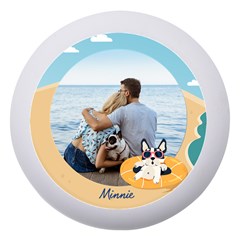 Personalized Name And Photo Summer Dog Dento Box