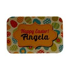 Personalized Easter Name Open Lip Metal Box - Open Lid Metal Box (Silver)  