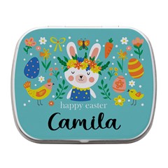 Personalized Easter Name Small Metal Box