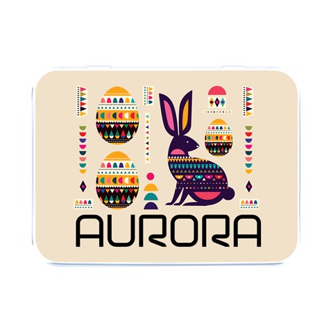 Personalized Easter Name Flip Top Metal Box By Joe Front
