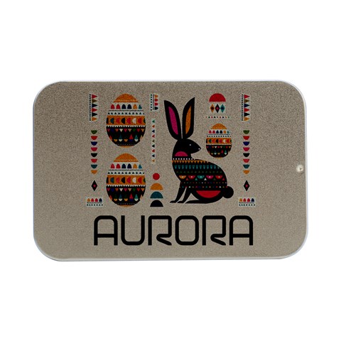Personalized Easter Name Open Lip Metal Box By Joe Front