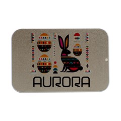 Personalized Easter Name Open Lip Metal Box - Open Lid Metal Box (Silver)  