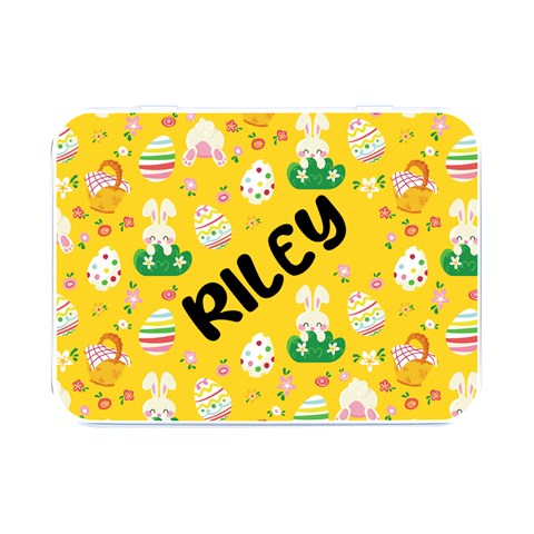 Personalized Easter Name Flip Top Metal Box By Joe Front