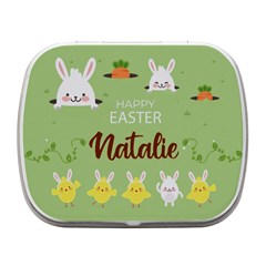 Personalized Easter Name Small Metal Box