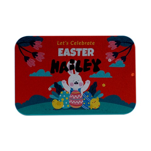 Personalized Easter Name Open Lip Metal Box By Joe Front