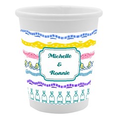 Personalized Easter Stipre Name Paper Cup