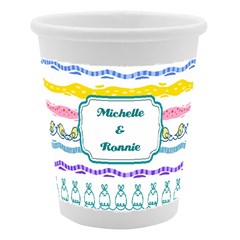 Personalized Easter Stipre Name Paper Cup