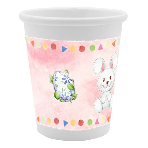 Personalized Easter Water Color Name Paper Cup By Katy Left