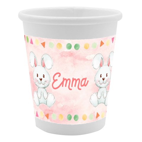 Personalized Easter Water Color Name Paper Cup By Katy Center