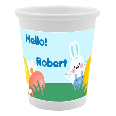 Personalized Easter Name Paper Cup By Katy Center