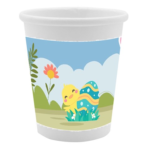 Personalized Easter Name Paper Cup By Katy Left