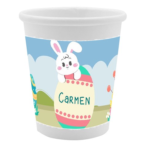 Personalized Easter Name Paper Cup By Katy Center