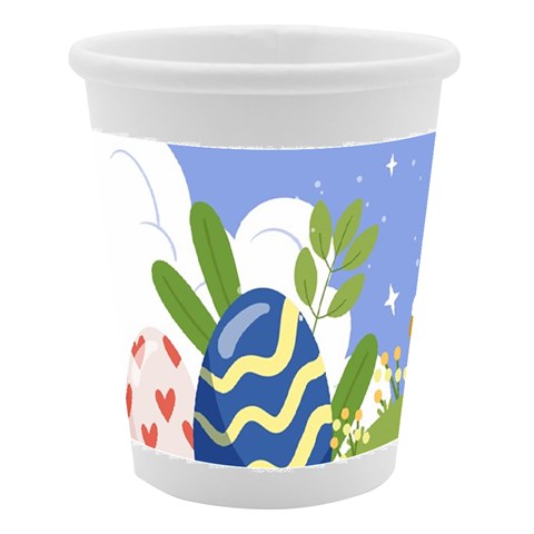 Personalized Easter Name Paper Cup By Katy Left