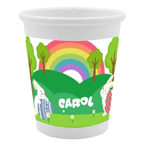 Personalized Easter Park Name Paper Cup By Katy Center