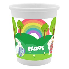 Personalized Easter Park Name Paper Cup