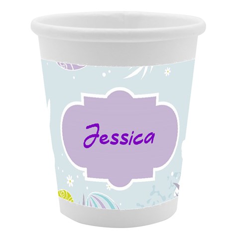 Personalized Easter Name Paper Cup By Katy Center